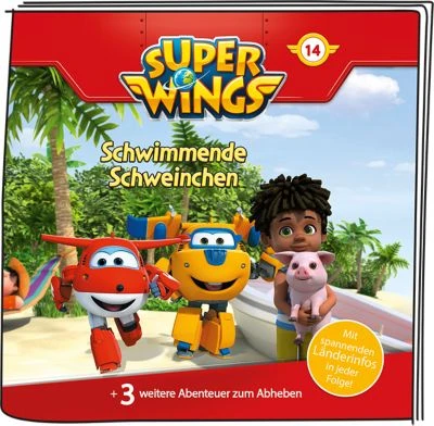 Tonies Super Wings - Schwimmende Schweinchen 3 Tonies Super Wings - Schwimmende Schweinchen – Bild 3