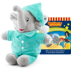 Tonies - Benjamin Blümchen Plüsch - Gute Nacht Geschichten - Hörspiel -Tonies Verkaufsgeschäft tonies benjamin pluesch