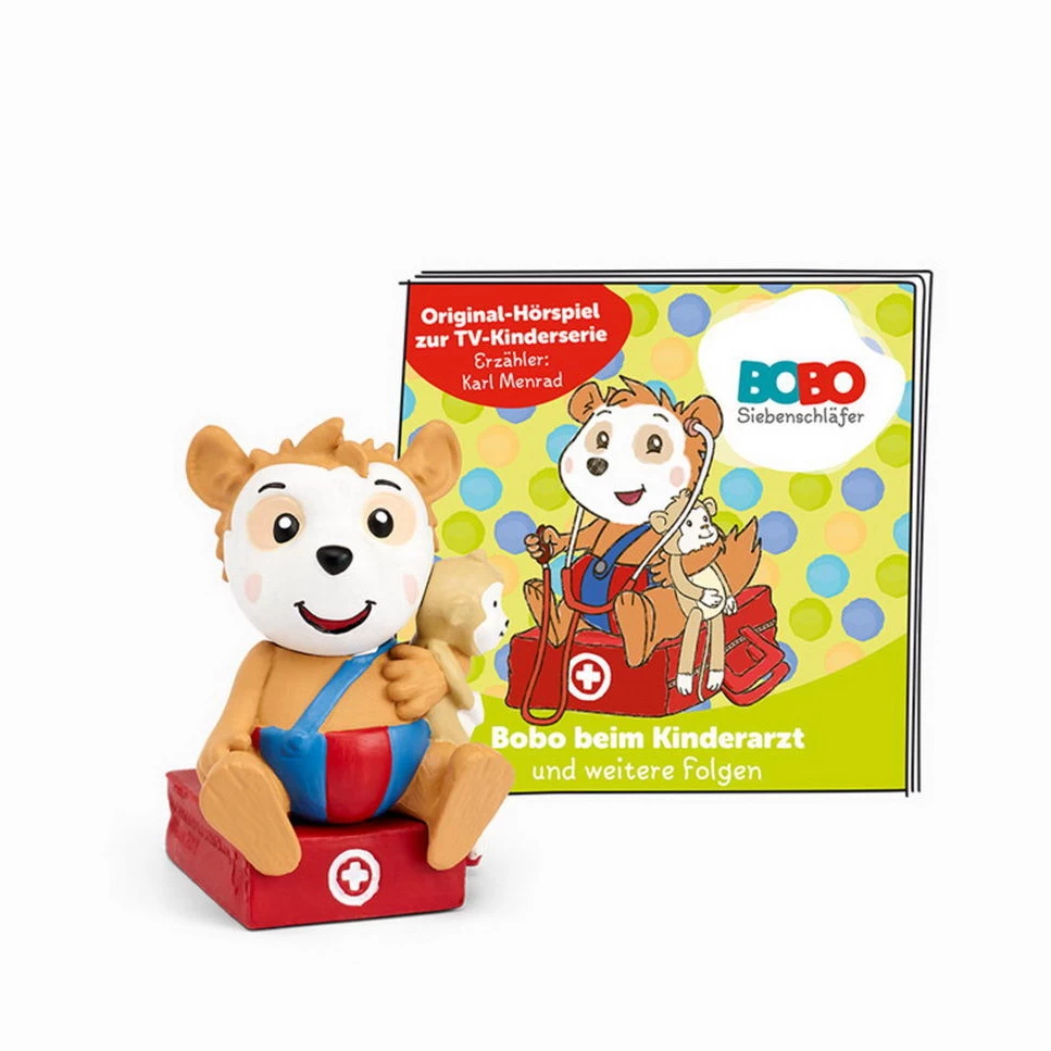 Tonies - Bobo Siebenschläfer - Bobo Beim Kinderarzt - Hörspiel 1 Tonies - Bobo Siebenschläfer - Bobo Beim Kinderarzt - Hörspiel